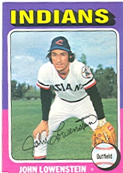 1975 Topps Baseball Cards      424     John Lowenstein